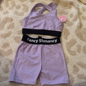 Kids Lavender Matching Set
